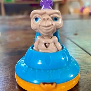 Vintage ET McDonalds Happy Meal toy, 1994 - Blue, Orange, and Purple